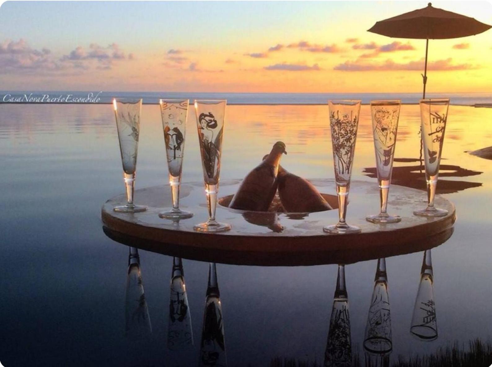 Casa Nova, Infinity Pool, Ocean View, Private Beach Acces, Starlink Puerto Escondido  Ngoại thất bức ảnh