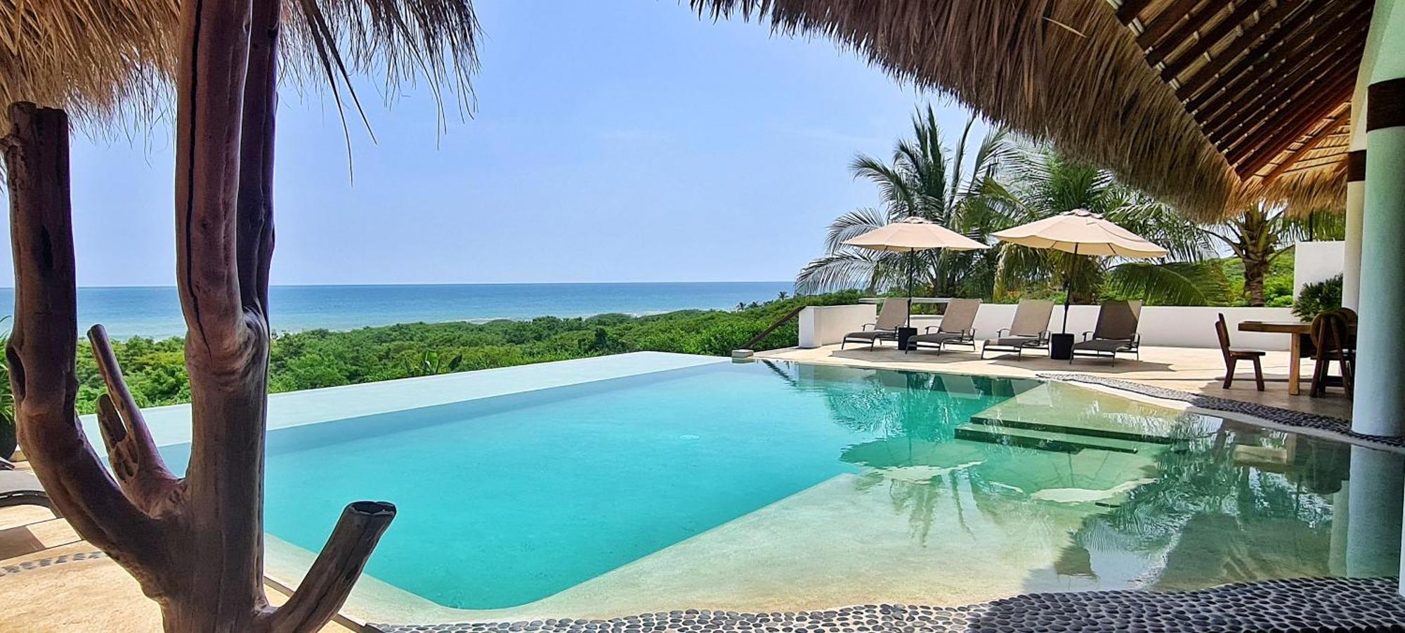 Casa Nova, Infinity Pool, Ocean View, Private Beach Acces, Starlink Puerto Escondido  Ngoại thất bức ảnh