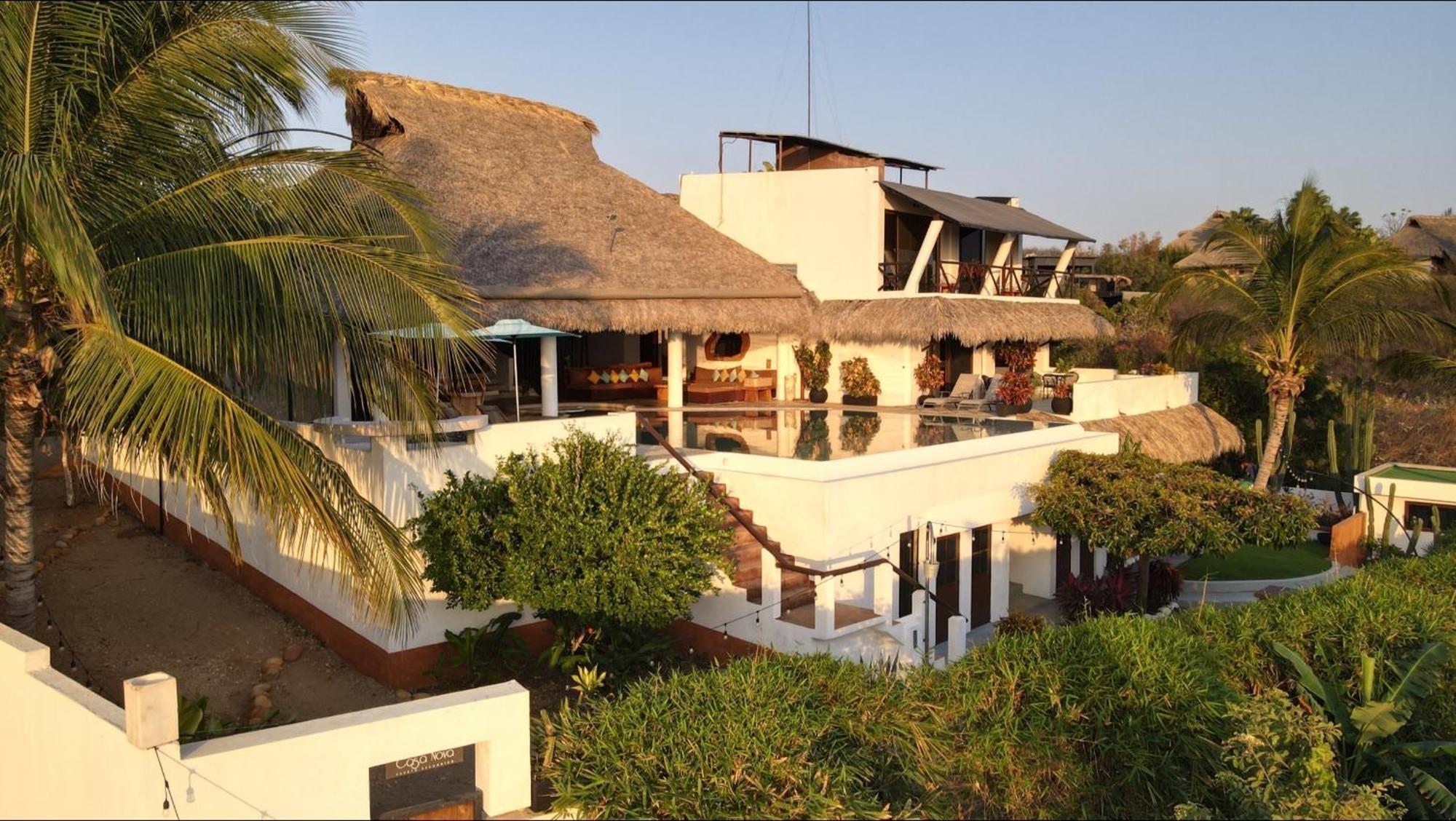 Casa Nova, Infinity Pool, Ocean View, Private Beach Acces, Starlink Puerto Escondido  Ngoại thất bức ảnh